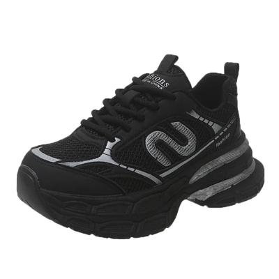 Dad's Shoes Women's 2024 Spring New Leisure Sports Shoes Spring Thick Sole, High Rise, Low Top, Breathable Women's Shoes