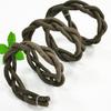 100Cm Handwoven Soft Pvc Rattan Rainforest Landscaping Vines Climbing Pets Favorite Climbing Rattan Home Decor Artificial Plant
