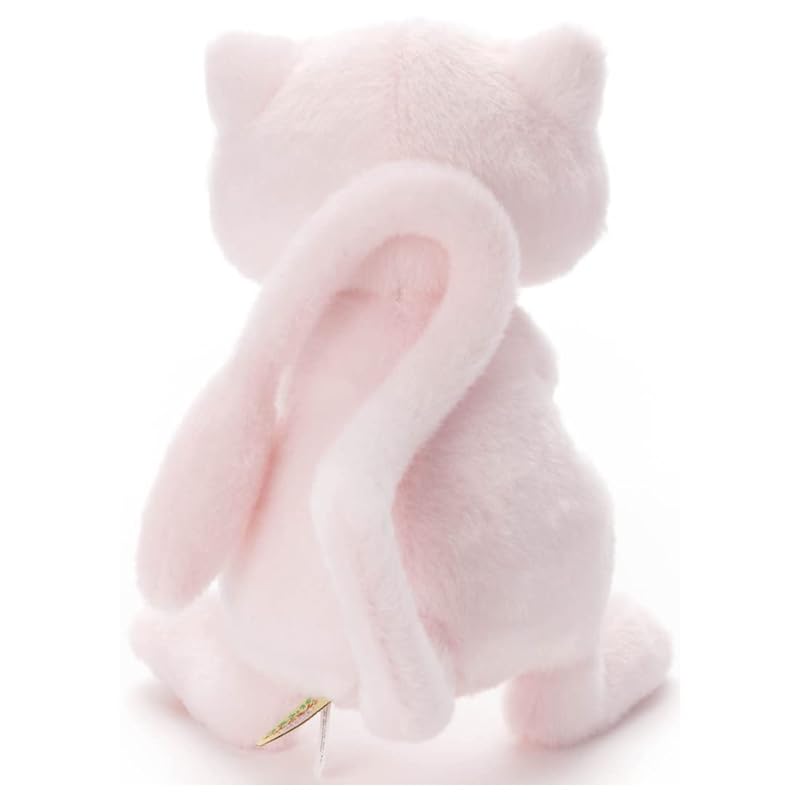 Takara Tomy Arts (TAKARATOMY A.R.T.S) Pokemon I Choose You! Plush Toy Mew, Approximately 20cm Tall