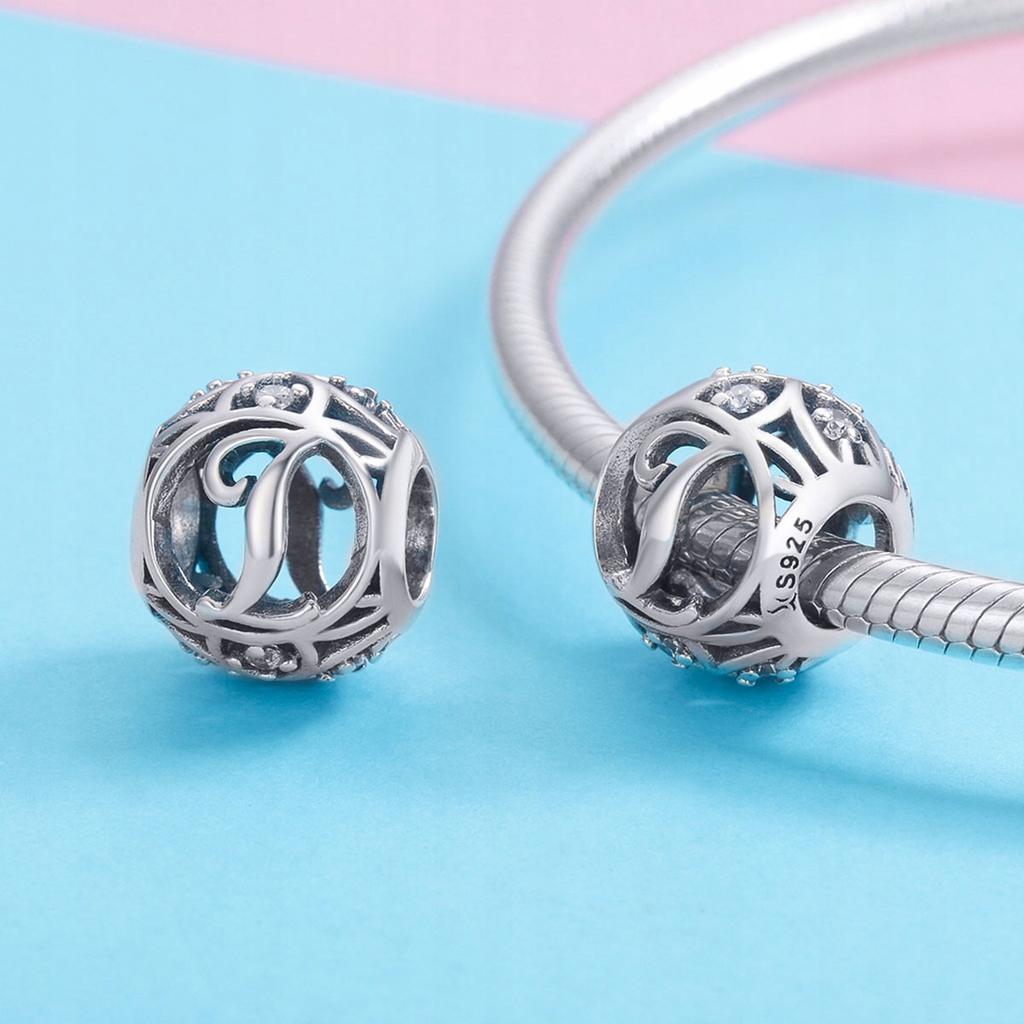 Charms Do Pandora Zawieszka Charms Litera I Srebro 925