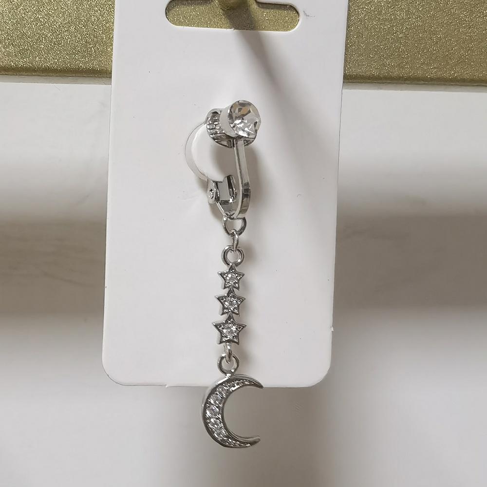 Stylish No-Clip Navel Ring and Stud Collection