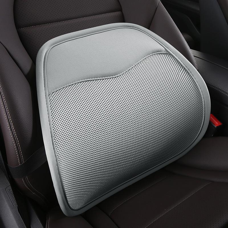 Car Seat Chair Back Cushion Ventilate Mesh Lumbar Back Brace Car Seat Chair Cushion Office Home Massage Back Cushion Universal