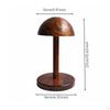 Half Dome Hat Stand Detachable Display Retro design Home Decor for Retail Store, Photo