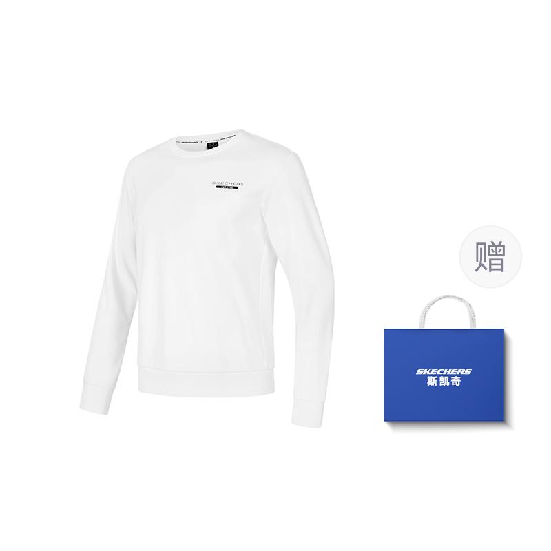 Skechers Sweatshirt Unisex White P424U037-0019