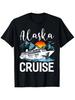 Alaska Cruise Shirt Cruise Alaska Shirt Couple Cruise Ship T-Shirt Graphic Tees Men T-Shirt Funny Ts
