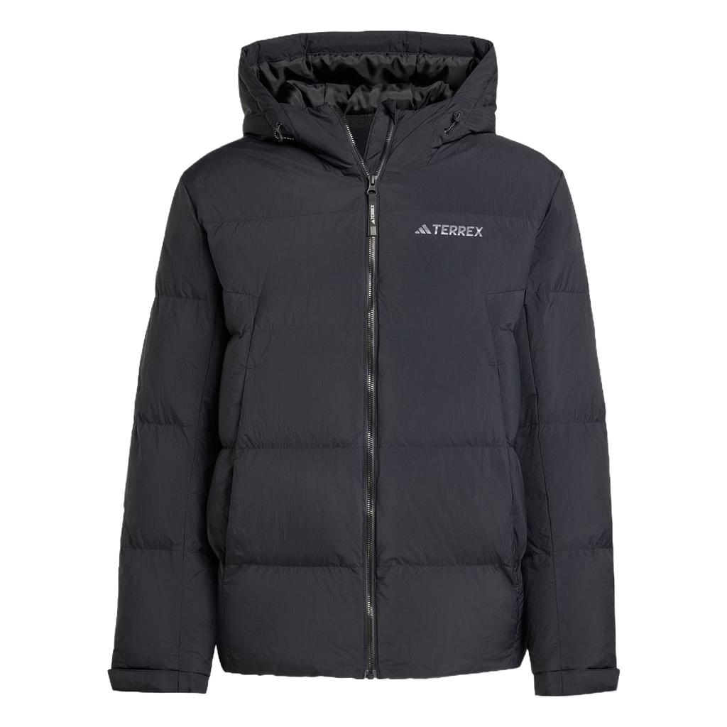 Adidas Terrex Multi Goose Down Jacket Climawarm Windproof Warm Fitting Long Sleeve Down Coat Men Jacket JV8723