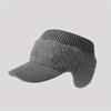 New Women Winter Hat Streetwear Faux Fur Warm Ponytail Cap Fashion Decorate Beanie Hat For Female Casual Earflap Knitted Hat