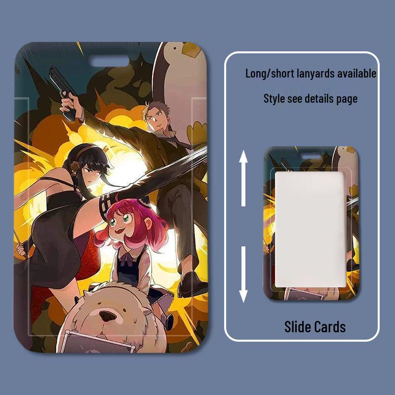 Spy x Family: Anya, Yor & Twilight Campus/Bus Card Holder Badge