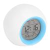 LED 7 Colors Change Alarm Clock Wake Up Light Clock Digital Display