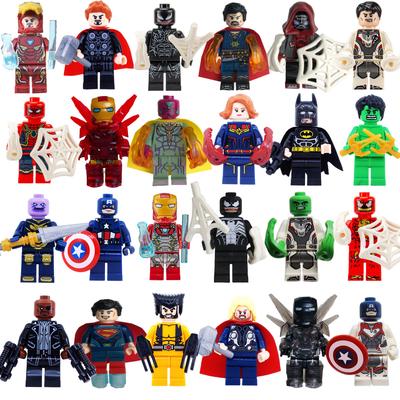Stavebnicové minifigurky 24 ks Hrdinská rytířská sada Kompatibilní s LEGO kostkami Kreativní dětská hračka Dárek