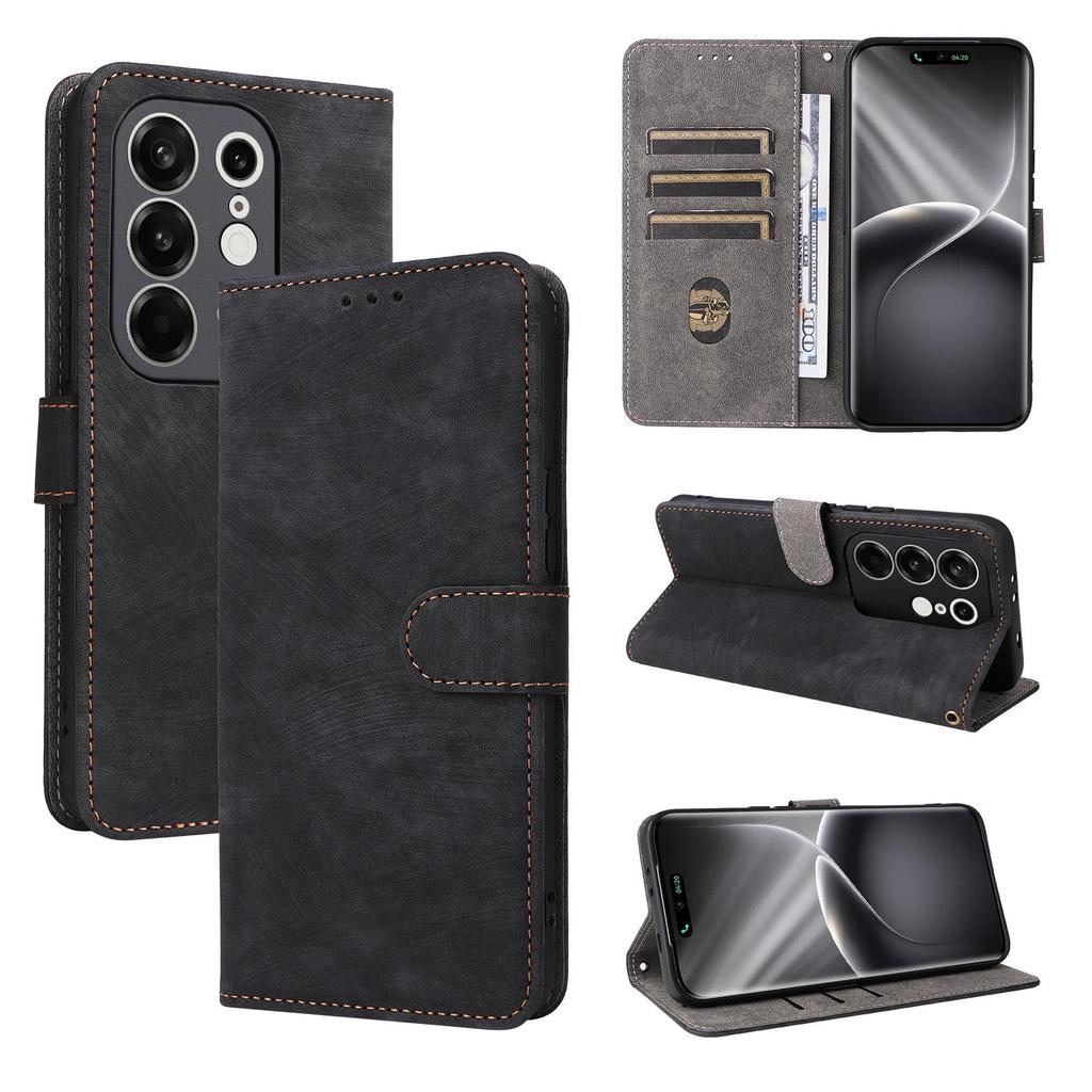 Flip Cover compatible for Tecno Camon 50 Pro PU Leather Phone Case Full-Body Protection with [RFID Blocking]
