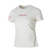 Codzienny Komfortowy Oddychający Krótki Rękaw T-shirt Damskie Bluzki Beżowy 633082-87