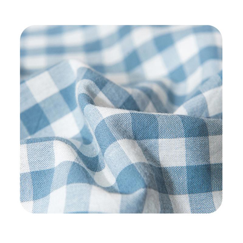 Federa Morbida in Cotone e Lattice per Cuscino Colore Unito a Quadri Federa per Cuscino da Letto per Cuscino in Memory Foam Cuscino in Lattice 30X50Cm