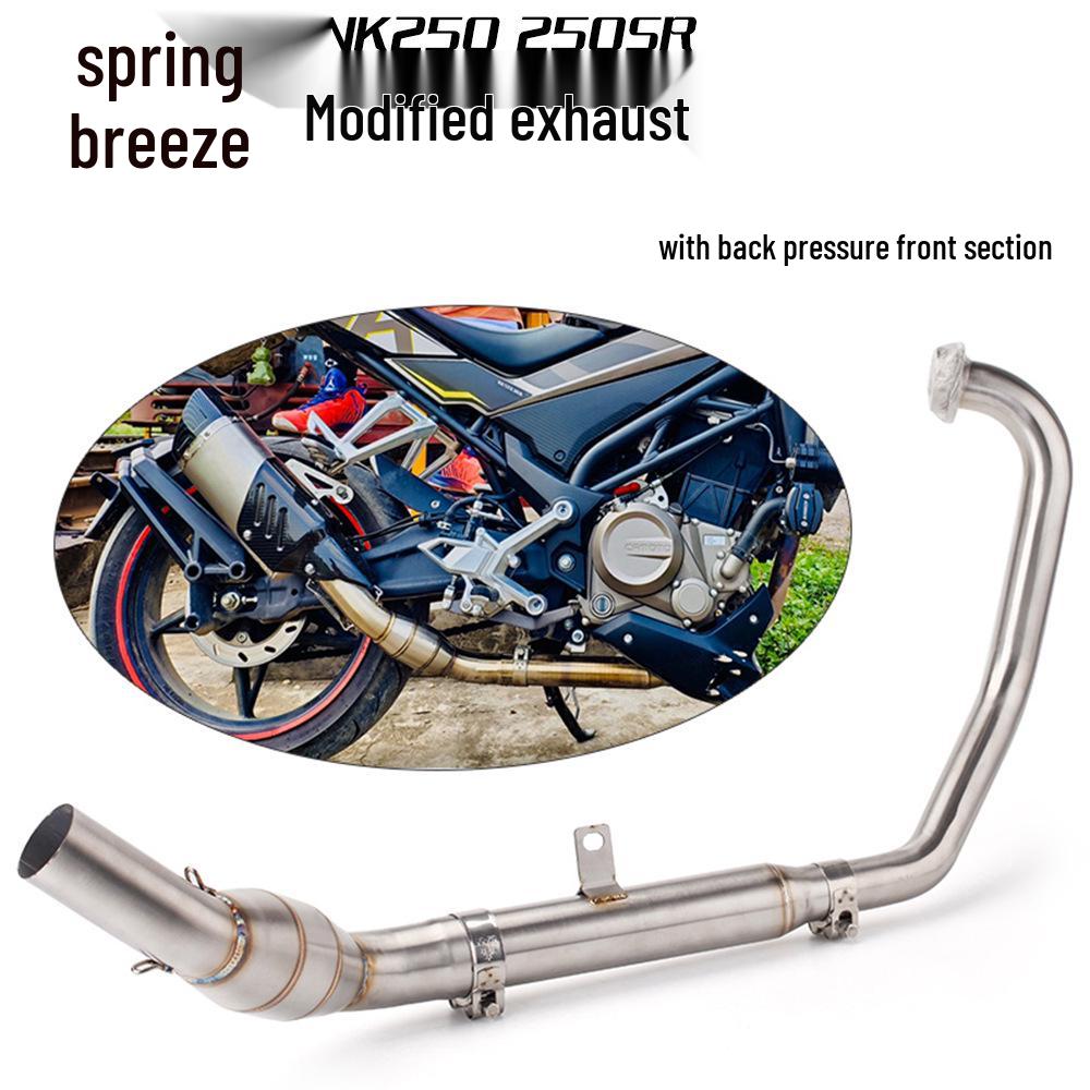 

Модификация полной выхлопной системы Akrapovič для CFMOTO 250SR Track и 250NK.