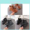 Toddler Girl Spring Autumn Shoes With Breathable Pvc Sole For Active Kids