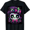 Dance with the Spirits_ Trendy Halloween Skull Design 3 T-Shirt