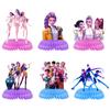 Chasseurs de sorcières K-Pop Fête d'anniversaire pour enfants Ornement en nid d'abeille Accessoires photo de fête Fournitures de décoration