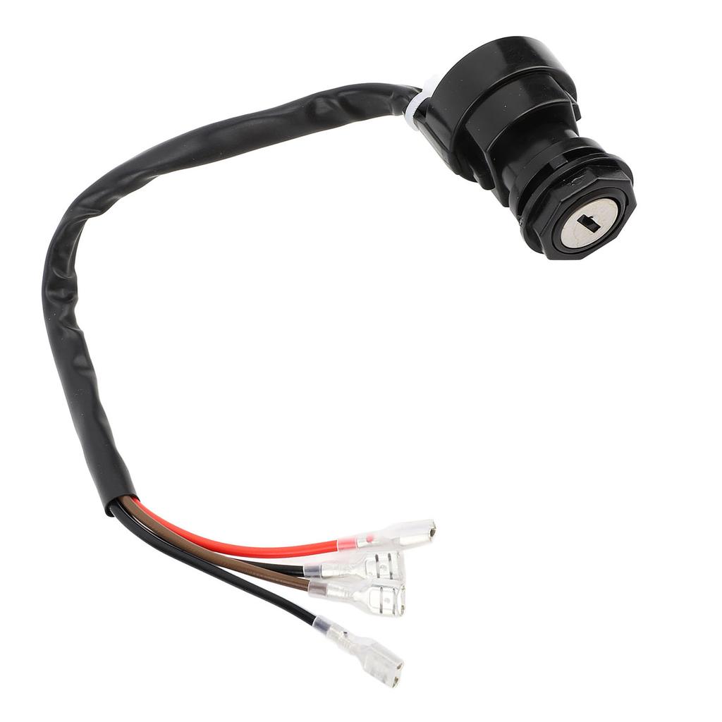 ATV Ignition Switch 4 Pin Wire Ignition Starter Switch Stable Ignition Performance Replacement for Polaris Trail Boss 250 2x4 4x4