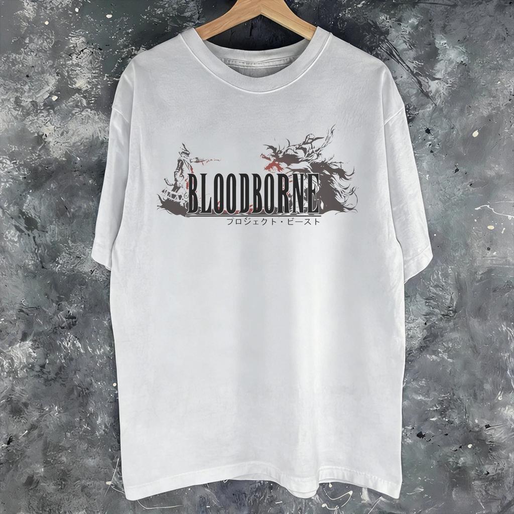 Unisexs Unisexs Bloodborne Hunter Game T Shirt Cotton Printed Tee Shirts Clothing Outfits