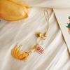 Ancient Style Carp Blessing Keychain Pendant – Good Luck Charm for Phone or Backpack