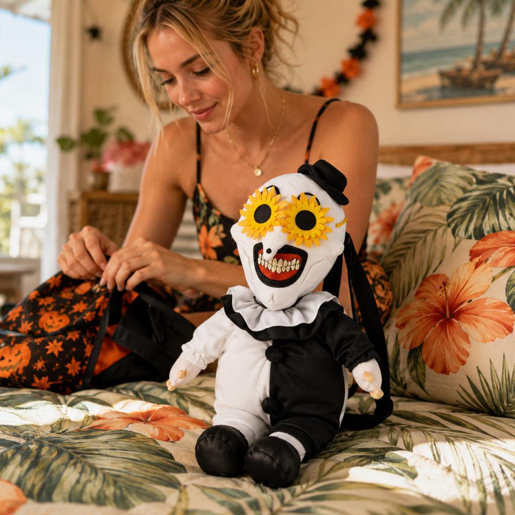 Cute Halloween Plush Toys, Soft Stuffed Animal Dolls for Bedroom Couch Decor, Gift for Kids