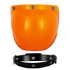 Motorcycle Helmet Retro Helmet Harley Helmet Bubble Lens Three Button Helmet Windproof And Strong Light Proof Lens With Bracket