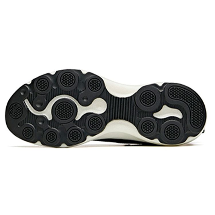 Anta Comfortable Breathable Low-Top Running Shoes Men Sneakers Black 112125520-1