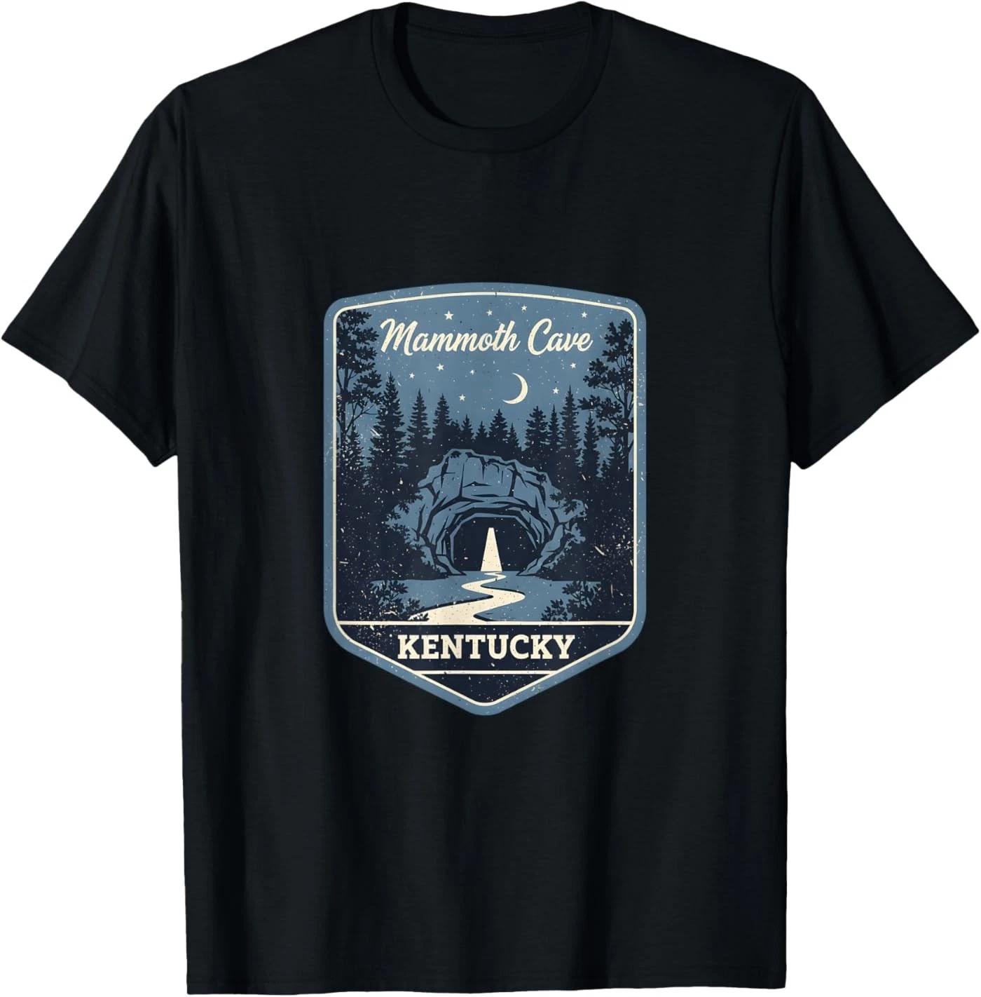 Mammoth Cave Kentucky National Park Hiking Adventure Nature T-Shirt 3XL