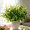 1pc Artificial Plants Plastic Persian Fern Leaf Home Room Wedding Party Table Decor Floral Arrangements Accessories Wall Hanging