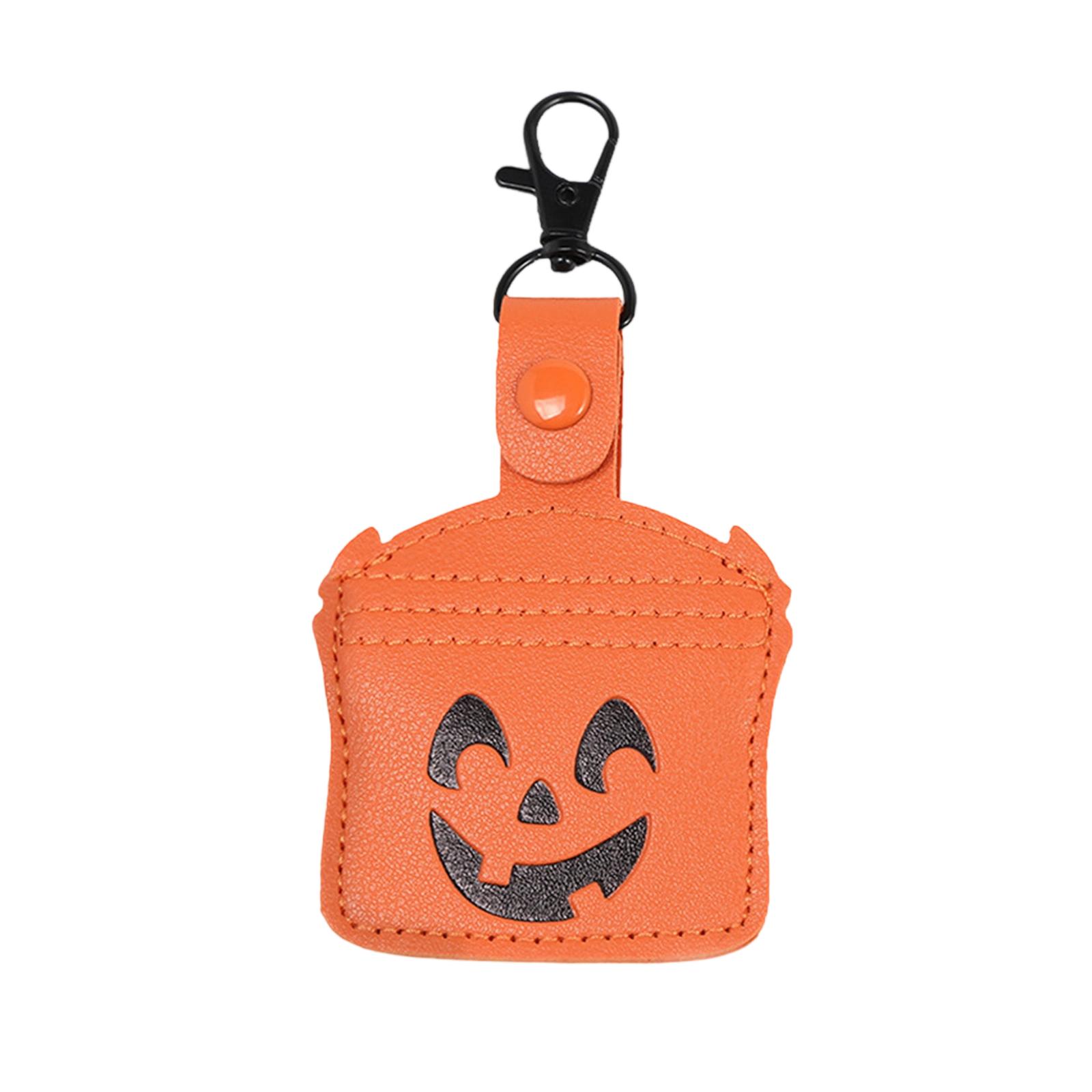 

Premium Leather Protective Case Keychain Holder For Smart Device Accessory One Size