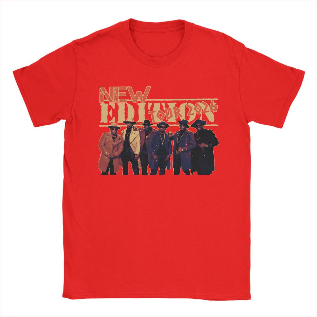 Summer New Edition Tour 2026 86405952 T Shirt For Unisex 100 Cotton Tee Shirt Short Sleeve Clothing