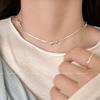 2025 Women's Minimalist Snake Bone Necklace: Light Luxury, Exquisite Design