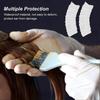 100 Pcs Disposable Ear Covers, Elastic Clear Ear Protectors Waterproof Ear Covers for Hair