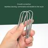 3PCS Steel Circular Knitting Needle for Knitting Project Circular Weaving Needle for for Blanket Sweater