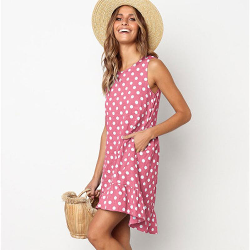 2021 nuevo estilo Vestidos de mujer a cuadros sin mangas Verano Casual  Vestido de sol A Line Mini Vestido comprar a buen precio — entrega  gratuita, reseñas reales con fotos — Joom