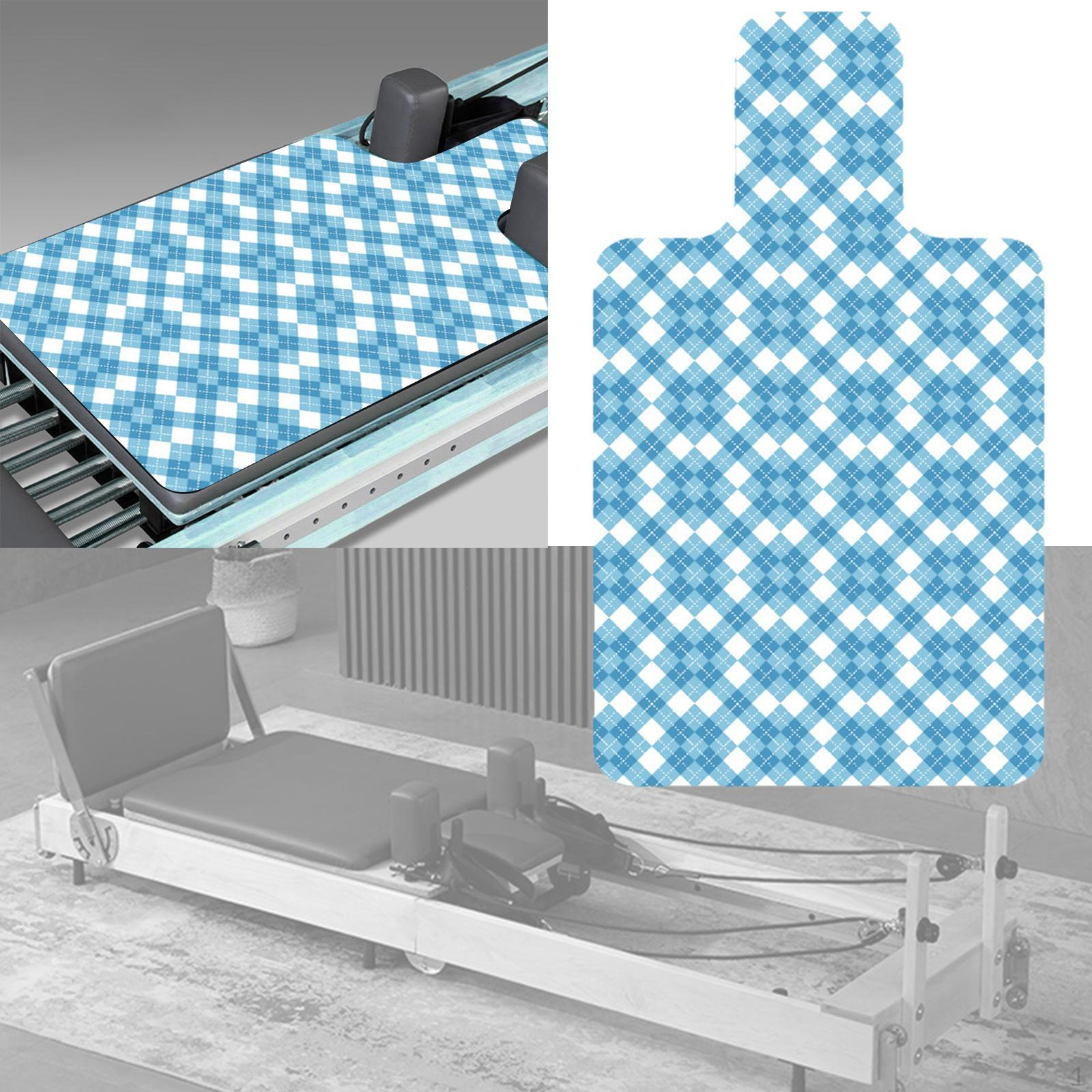 

Коврик для пилатеса, чехол для полотенца, коврик для упражнений, замшевая резиновая подкладка, нескользящая подкладка для дома в спортзале синий