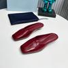 Fashion The 2025 New Square-Toed Low-Heeled Flat Shoes Are A Stunning French Flip-Top For Women'S Outerwear