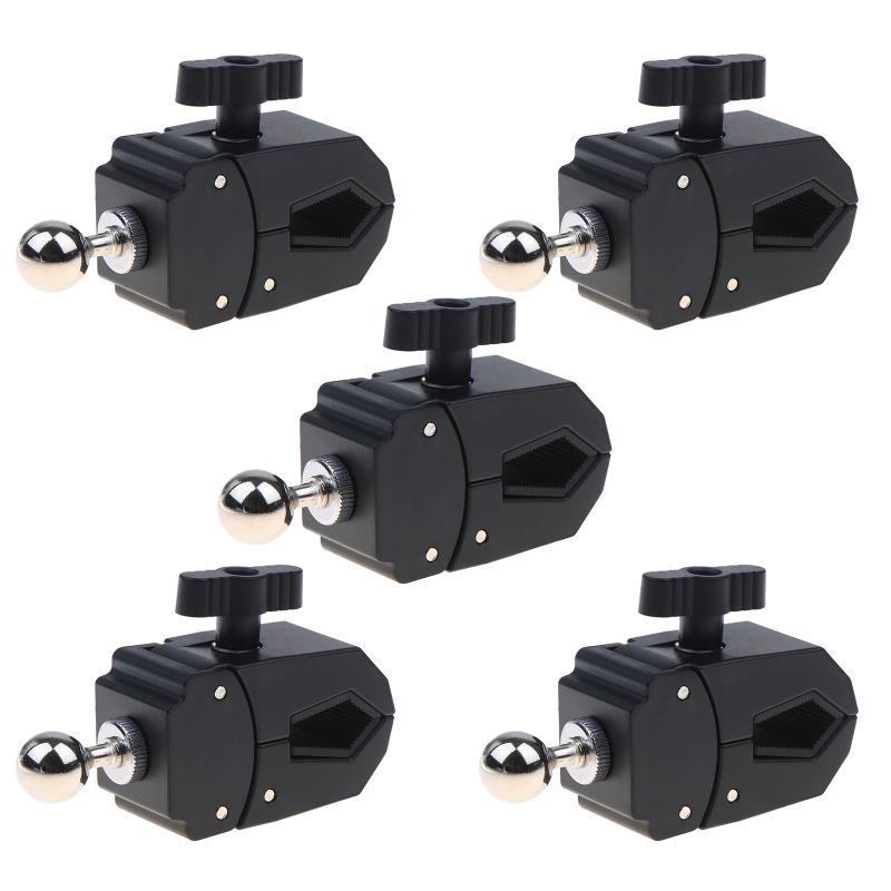 31Ba Heavy Duty Universal Mounting Clamp With 17.4Mm Ball Head - Camera Phone Mount Accessory