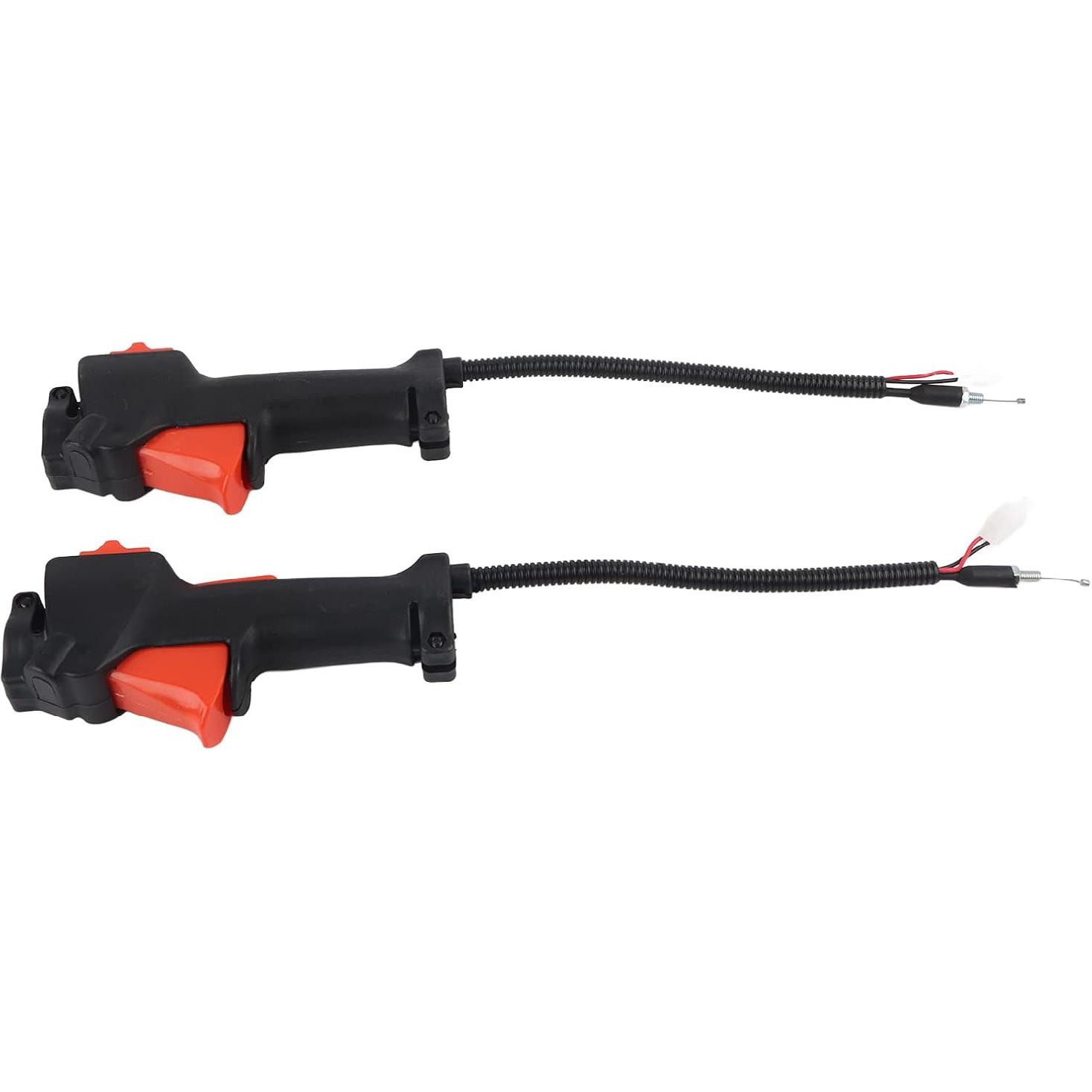 

2PCS Handle Switch Throttle Trigger Holder Cable Assembly Fit Strimmer Handle Switch Trimmer Accessory for FS75 FS80 FS85 Trimmer Machine