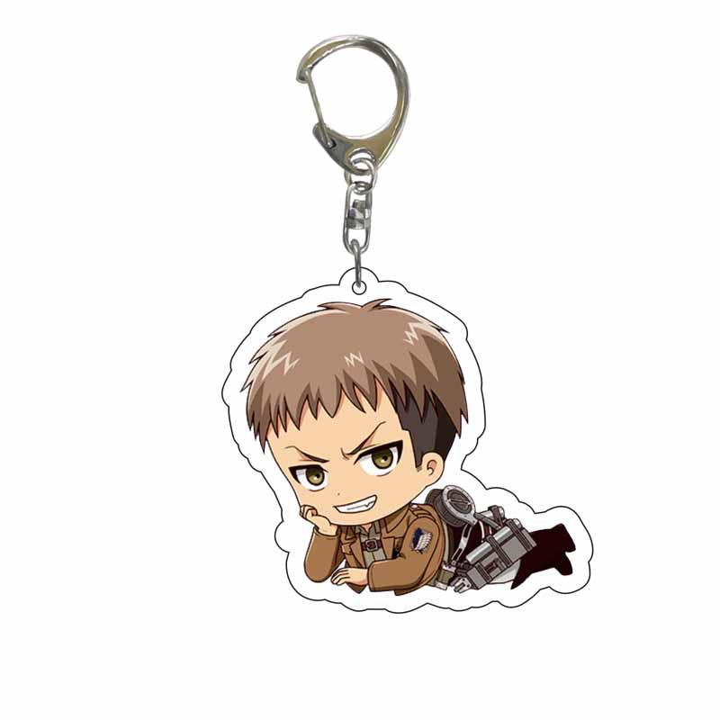 Attack On Titan Anime Acrylic Keychain Pendant - Creative Jewelry Gift