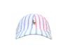 (Polo Ralph Lauren) Men's and Women's Multi-Stripe Panel Switching One Point Signature Pony Embroidered Cap 01080034-MULTI [Used]