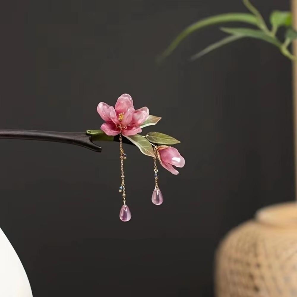 Lotus Flower Lotus Flower Hair Sticks Ancient Style Women's Hairpin Chinese Style Hairpin  Women