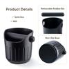 Convenient Coffee Dregs Bins  Multipurpose Antislip Coffee Grounds Bins  Durable ABS Coffee Waste Container for Home Bar