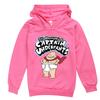 2026 New Captain Printed Children's Hoodie, Cute and Versatile Style Girls' Sportswear