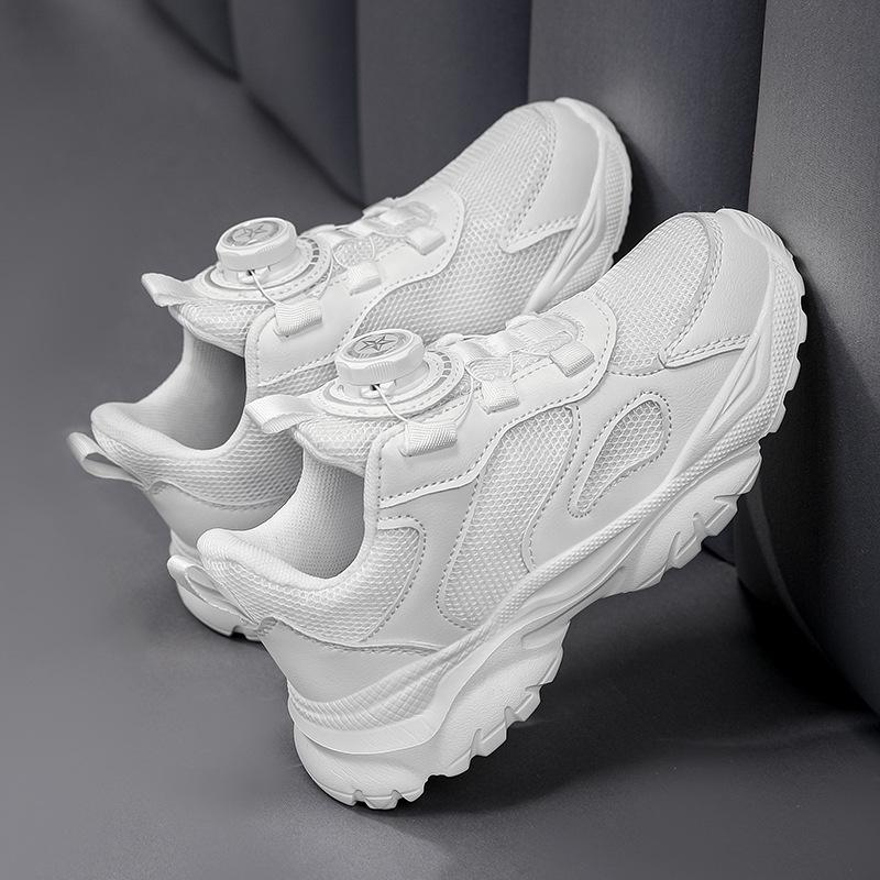 

Одноклассник белые туфли мальчики белые девочки волна обувь детский сад начальная школа дети кроссовки сетка дышащие кроссовки 40