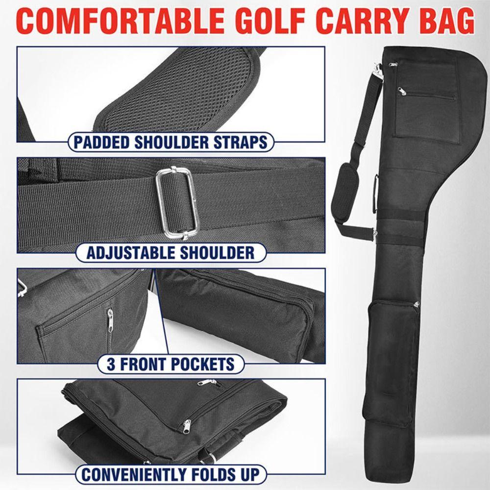 High-capacity Golf Club Bag Waterproof Golf Training Case Golf Sunday Bag  Play Golf