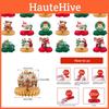 Claus Christmas Santa Reindeer Honeycomb Tabletop Decor Paper Celebrations For