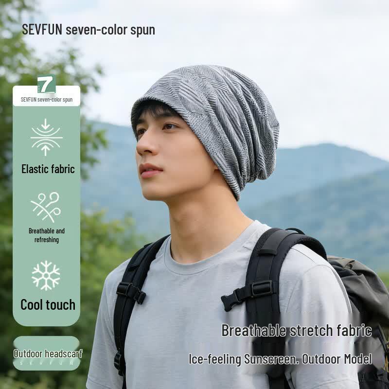 Unisex Ice Silk Quick-Dry Sports & Sun Protection Beanie