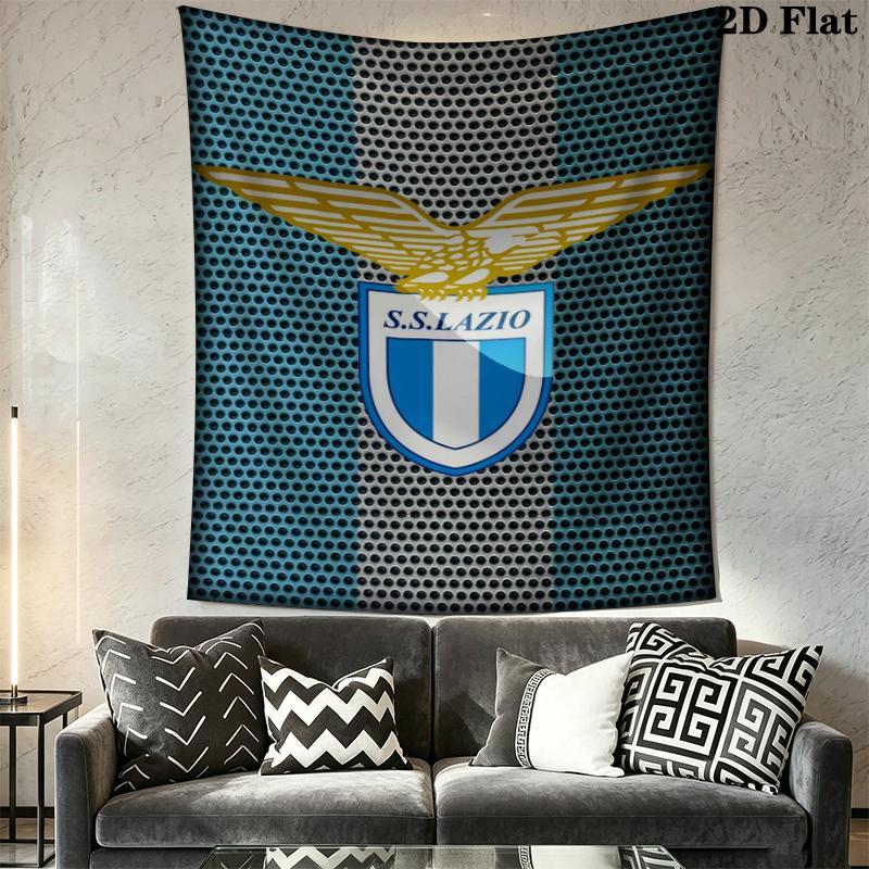 Lazio Wall Tapestry Aesthetic Wall Hanging Printed Fabric Blanket Decorative Tapestries for Bedroom Living Room Home Decor