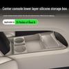 Kompatibel mit 25 Li Auto i6 Modellen: Mittelkonsolen-Brillenhalter & unteres Staufach Autozubehör.